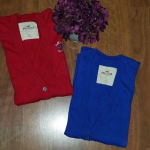 ✔SOLD✔Bundle of two Hollister cardigan sweaters 💐